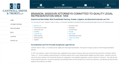 Desktop Screenshot of cantwell-law.com