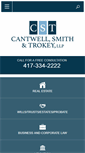 Mobile Screenshot of cantwell-law.com