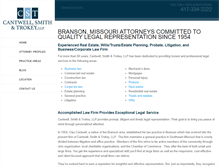 Tablet Screenshot of cantwell-law.com